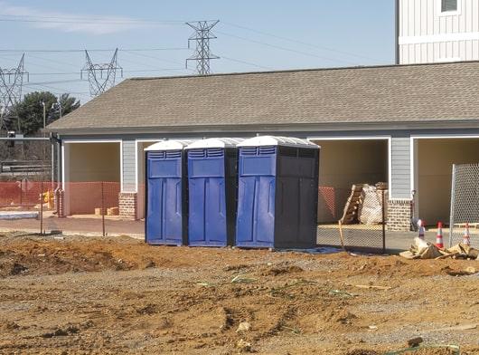 construction portable restrooms are designed for sanitation and cleanliness, with regular professional servicing and cleaning to ensure safety and hygiene on the construction site